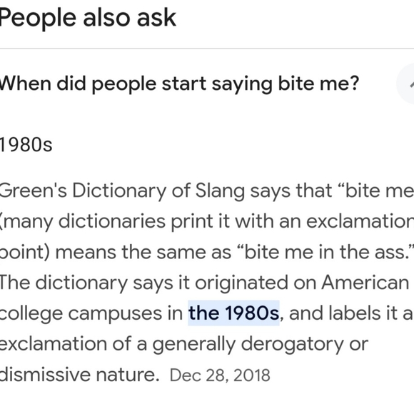 Tumbleweed Pottery North Carolina Large Blue & Tan 1980's "BITE ME" Coffee Mug - Picture 3 of 11